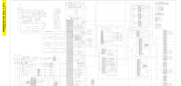 Diagrama Eléctrico Caterpillar 3412C EMCP II MUI - RENR2301-03 (Vol. 1) - Image 2
