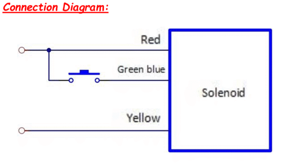 Solenoide XHQ‑PT 12 V de Paro para Motor Diesel / Generador - Image 2