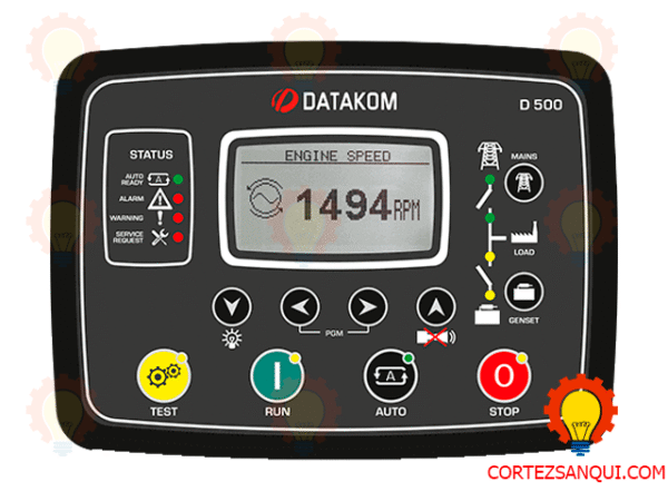 Datakom D-500 - Control de Generador