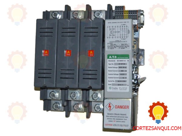 DAIJIN ATS F TYPE 3-POLOS 400AMP
