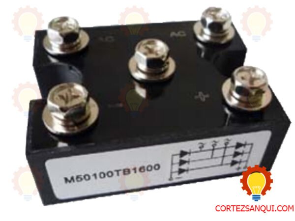 Diodo Trifásico M50100TB1600