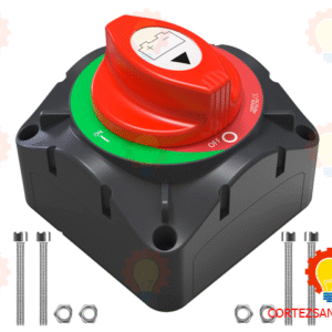 Interruptor de corte para batería (hasta 600 A continuo / 2500 A pico)