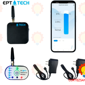 Smart Detector de Nivel Tanque TLC2326P – Monitoreo Wi-Fi 433 MHz + Pantalla de Indicador