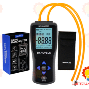 Manómetro Digital – Probador de Presión de Gas HVAC con 12 unidades, Pantalla LCD Retroiluminada y Registro de Datos