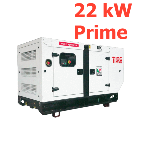 Generador Diésel Lister Petter 28 kVA – 22 kW Prime | Alternador Leroy Somer | Silent/Abierto | Trifásico o Monofásico 60 Hz