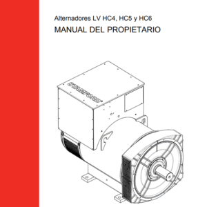 Alternador STAMFORD HC4 / HC5 / HC6 – Manual del Propietario en Español