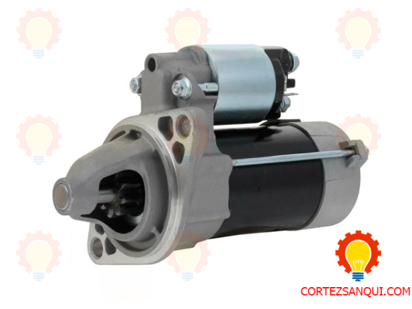 Yanmar Motor de Arranque 119717‑77010 12V / 1.1 kW – 9 Dientes – 3TNV70, 3TNV76 y 3TNV80