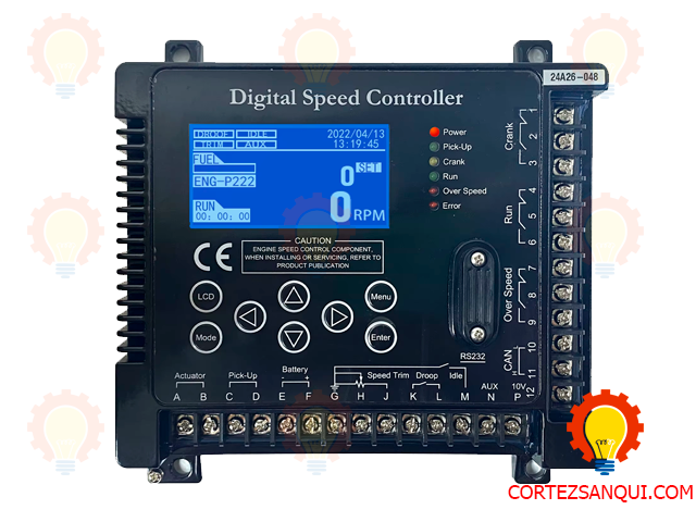 300611-01127A governador velocidad electronico