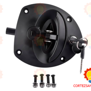Cerradura con Manija en T 0406-0972-01 para Generadores Cummins Onan y Kohler | A034B471 con 2 Llaves