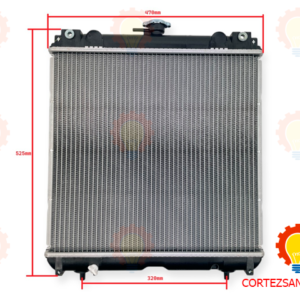 Radiador Yanmar 129044-44500 para Motor 3TNV88 y 3TNV84T