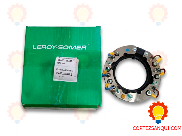 Puente Rectificador de Diodos Original Leroy-Somer para Alternadores LSA 46.2 y LSA 47.2